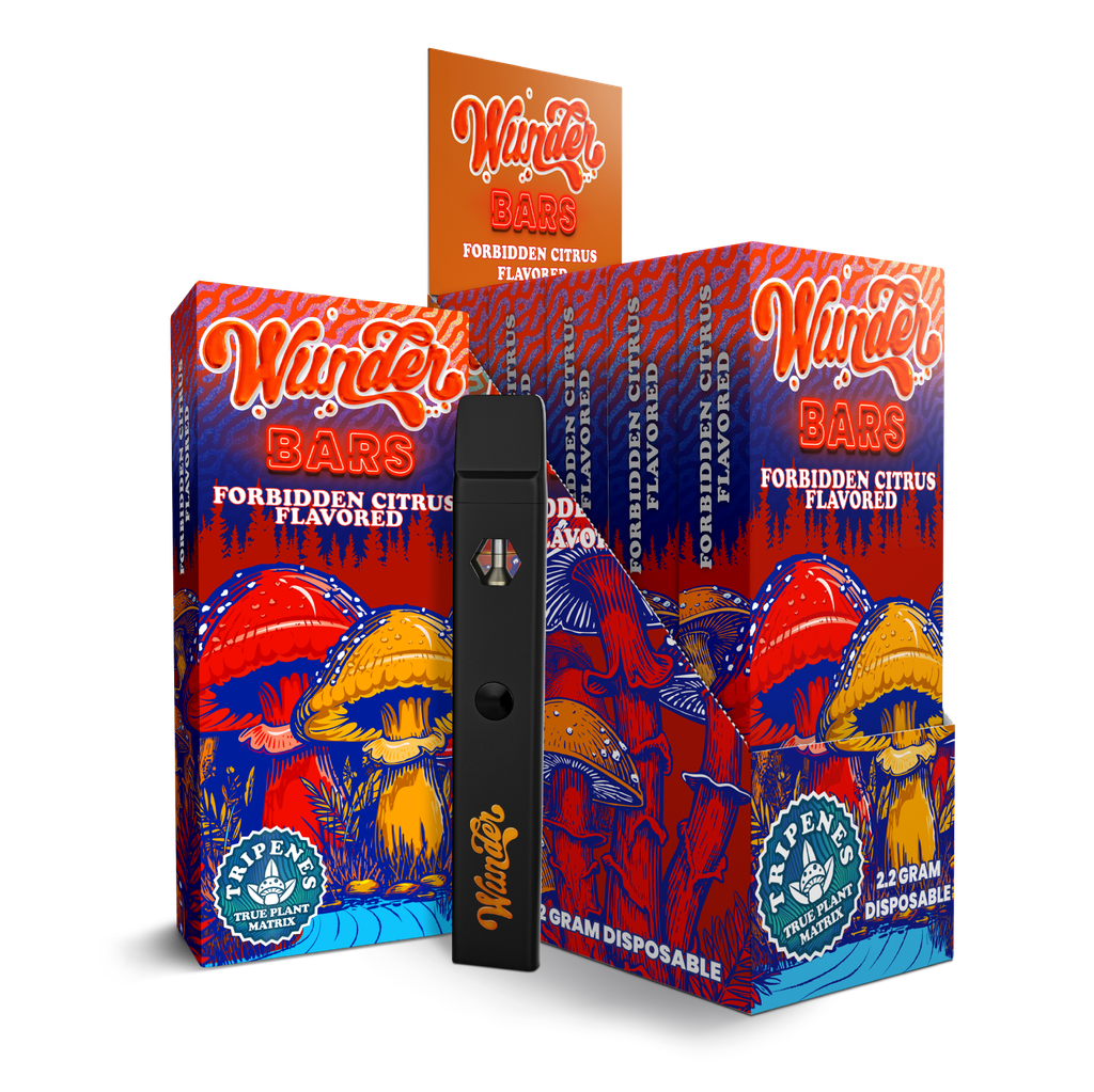 Wunder Mushroom Disposable Forbidden Citrus CBD