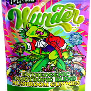 Wunder Mushroom Gummies High Potency Entheogenic THCp Sour Apple